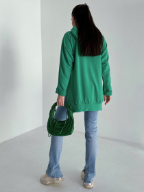 Худи ISSA Plus модель 13744_green Худи ISSA Plus модель 13744_green Фото