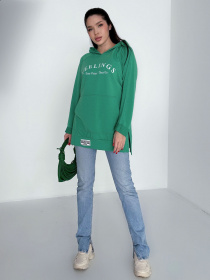 Худи ISSA Plus модель 13744_green Худи ISSA Plus модель 13744_green Фото