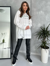 Худи ISSA Plus модель 13744_milky Фото