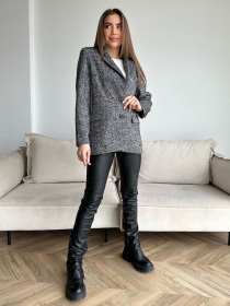 Піджак ISSA Plus модель 13745_grey Фото