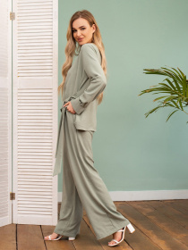 Повсякденний костюм ISSA Plus модель 13746_grey Фото