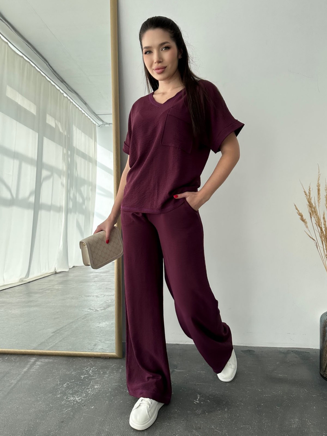 Костюм ISSA Plus модель 13747_purple Фото