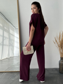 Костюм ISSA Plus модель 13747_purple Фото