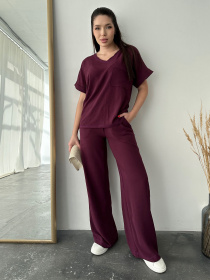 Костюм ISSA Plus модель 13747_purple Фото