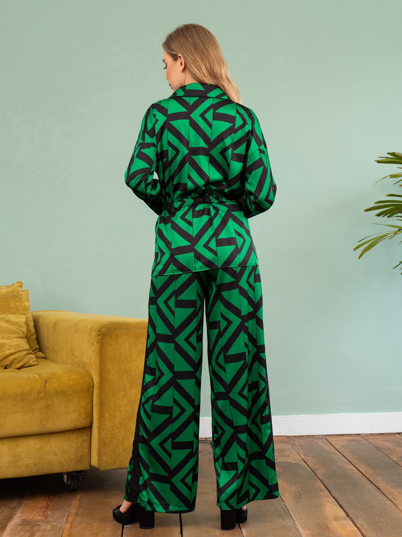 Костюм ISSA Plus модель 13748_green Фото