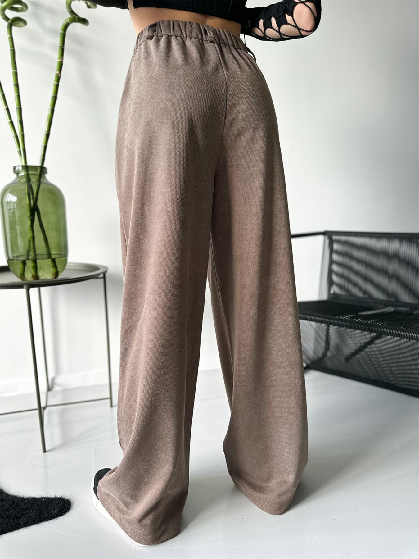 Палаццо ISSA Plus модель 13749_brown Фото