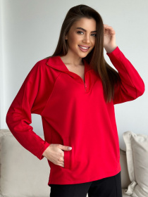 Спортивна кофта ISSA Plus модель 13751_red Фото