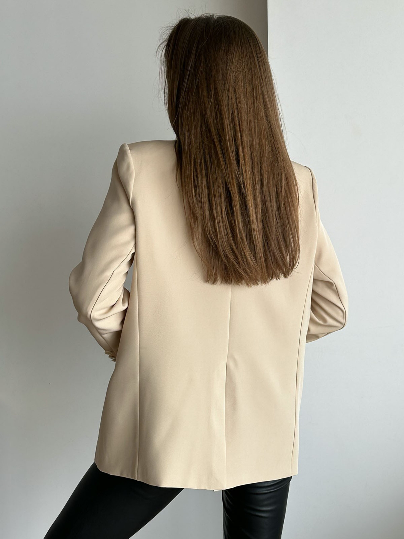 Піджак ISSA Plus модель 13752_beige Піджак ISSA Plus модель 13752_beige Фото