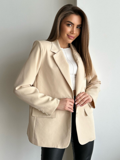 Піджак ISSA Plus модель 13752_beige Фото