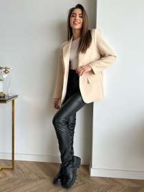 Піджак ISSA Plus модель 13752_beige Піджак ISSA Plus модель 13752_beige Фото