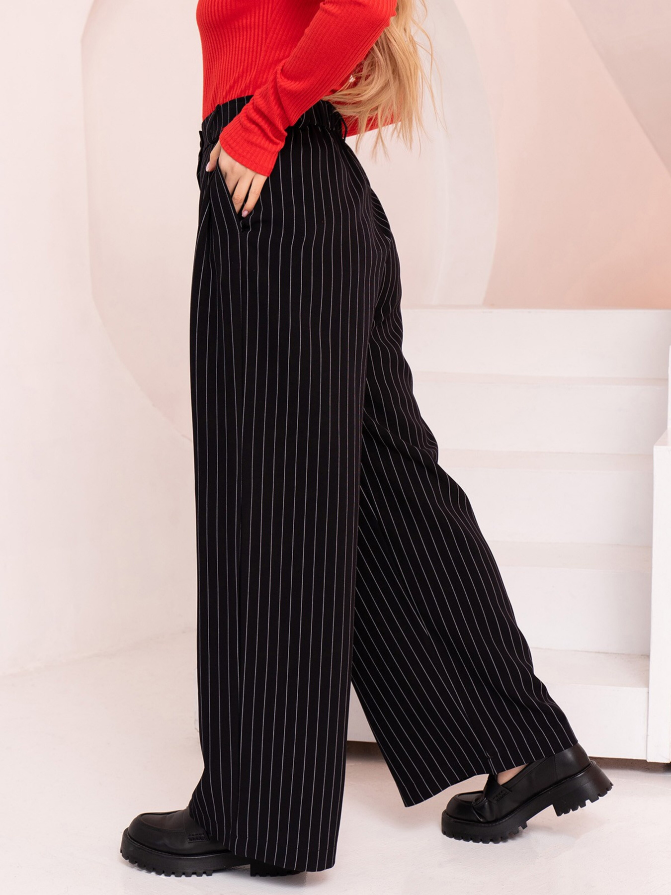 Палаццо ISSA Plus модель 13753_black Фото