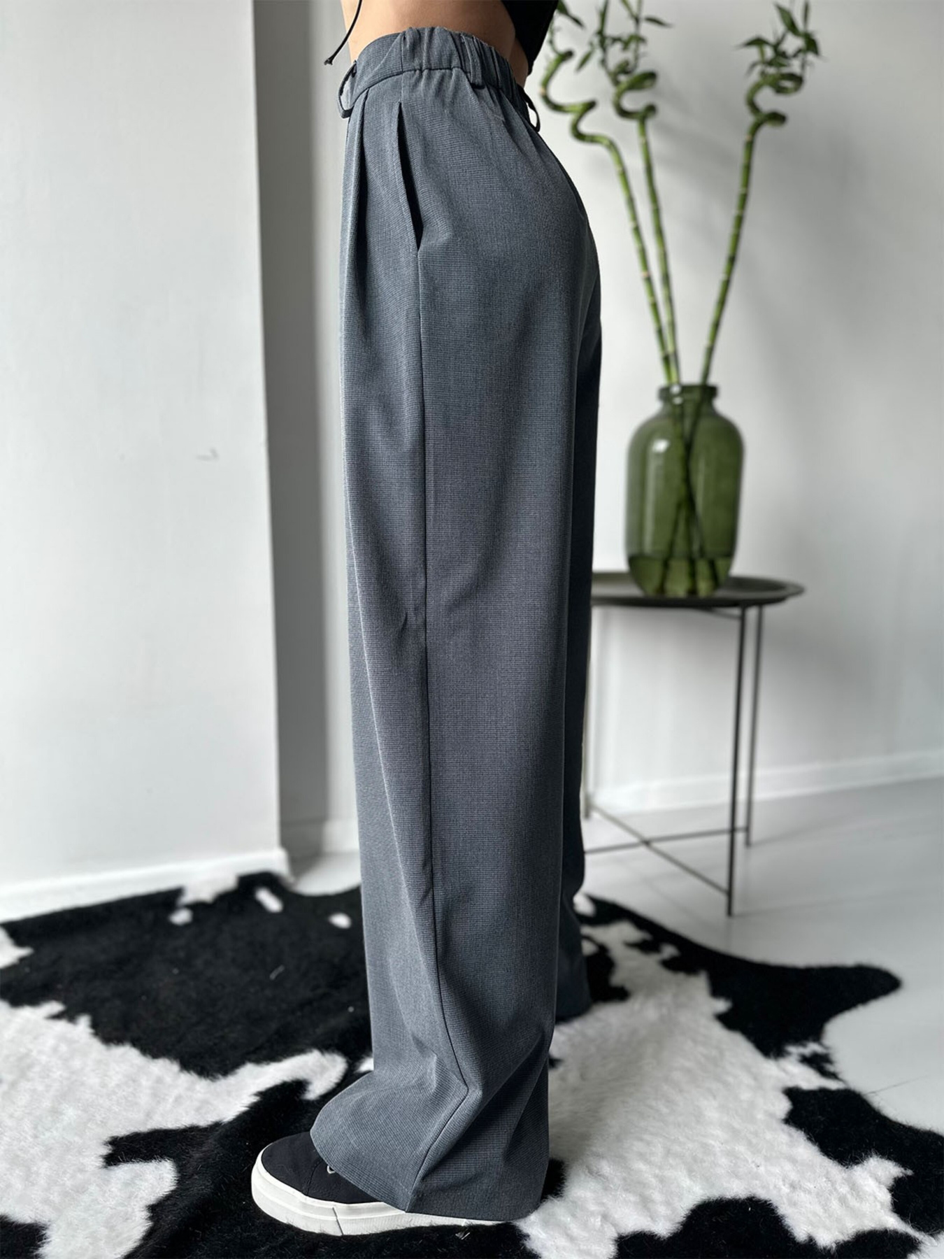 Палаццо ISSA Plus модель 13754_grey Фото