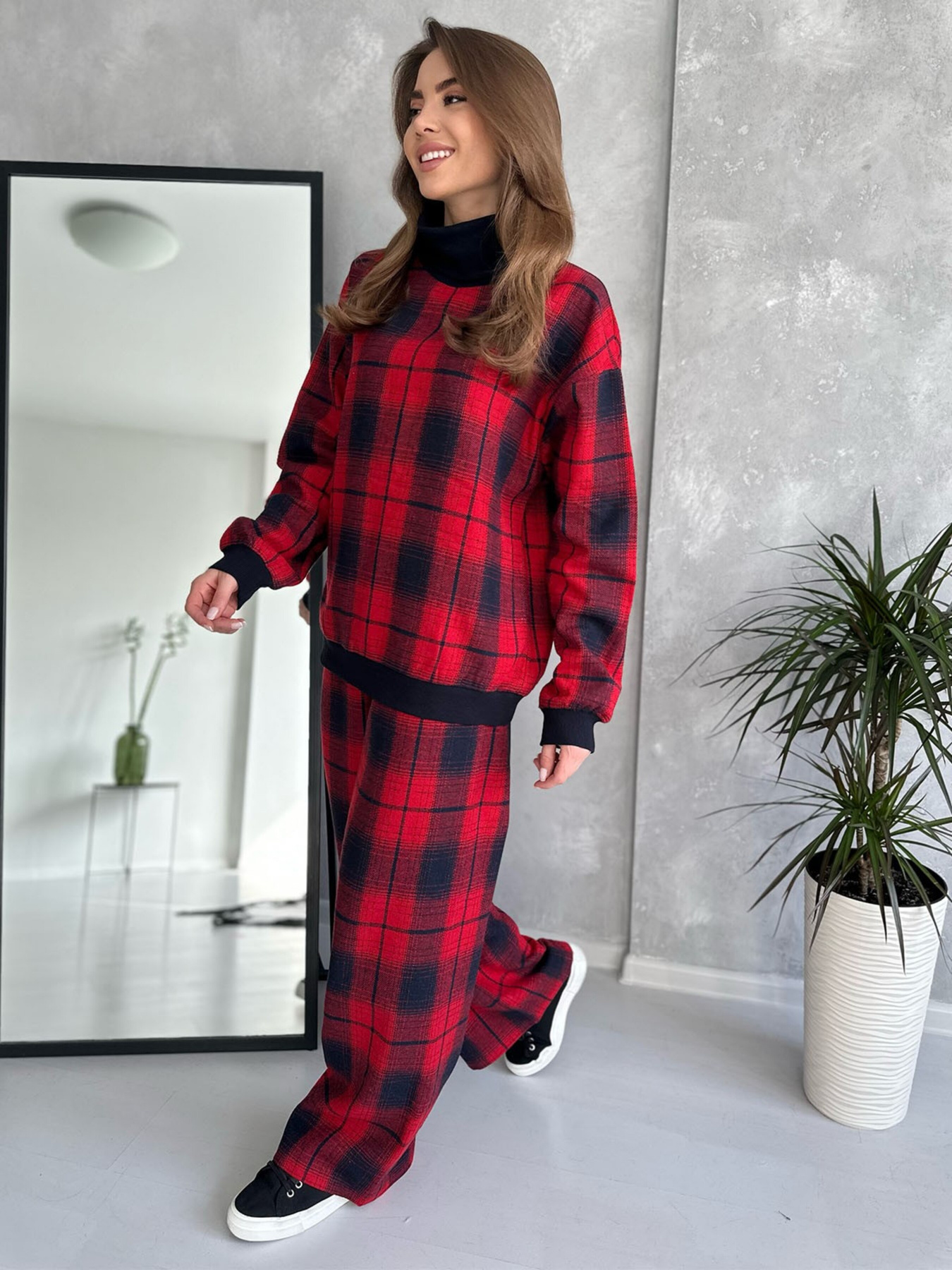 Костюм ISSA Plus модель 13756_red Фото