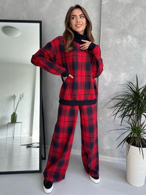 Костюм ISSA Plus модель 13756_red Фото