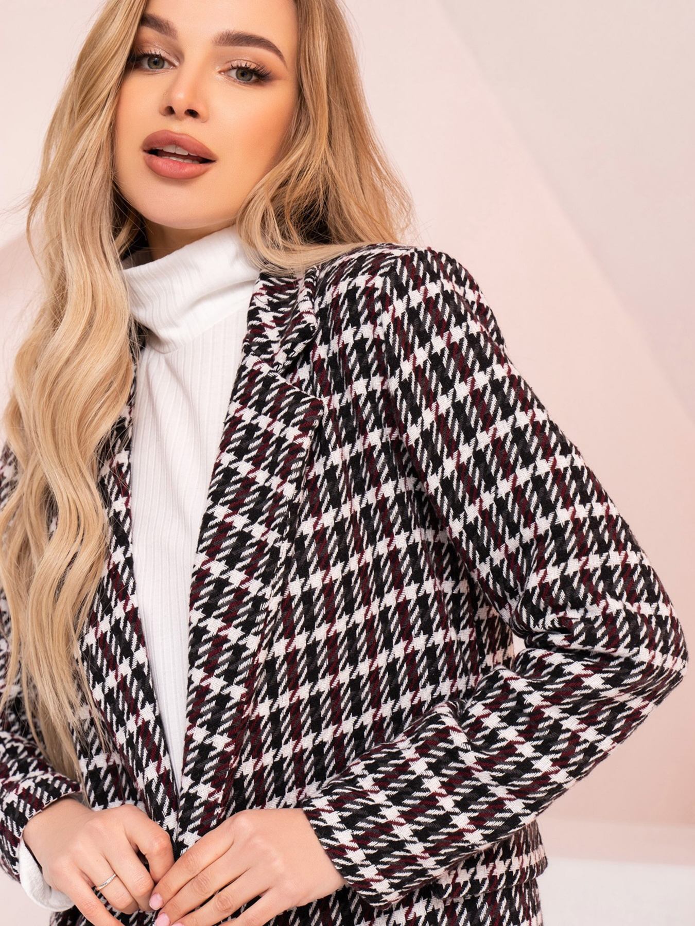 Пиджак ISSA Plus модель 13757_multicolor Фото