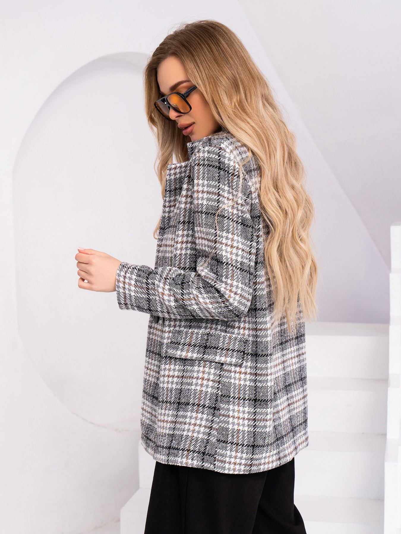 Пиджак ISSA Plus модель 13758_grey Фото