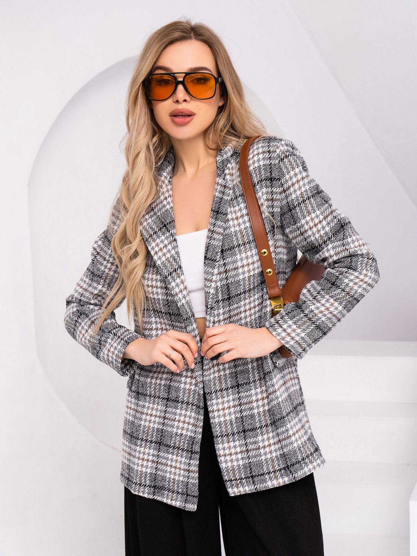 Піджак ISSA Plus модель 13758_grey Фото