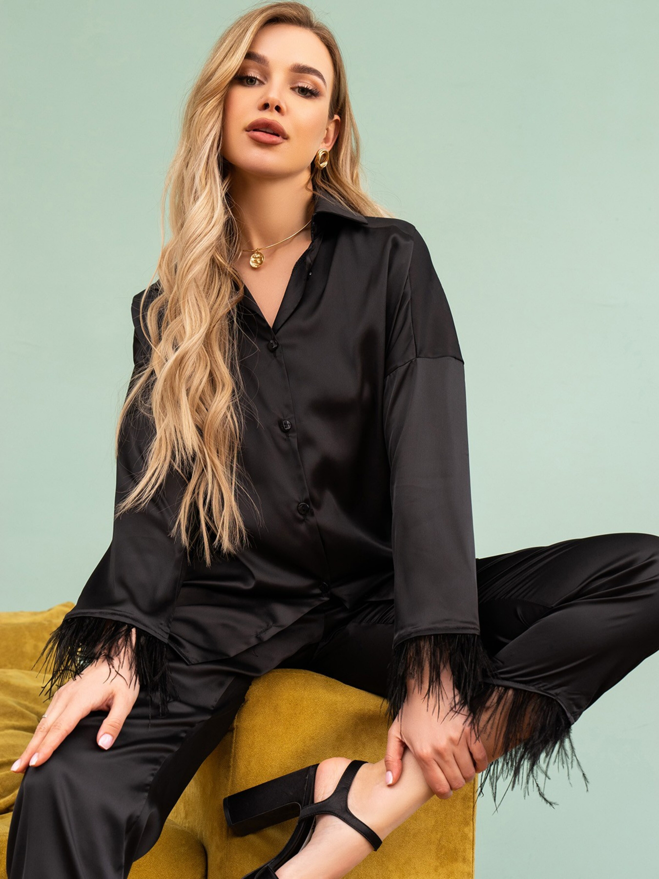 Костюм ISSA Plus модель 13762_black Фото