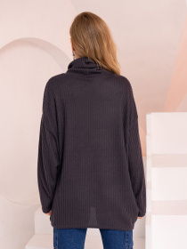 Свитер ISSA Plus модель 13763_darkgray Фото