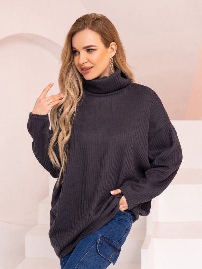 Светр ISSA Plus модель 13763_darkgray - фото