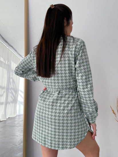 Сукня міні ISSA Plus модель 13764_mint — фото 4 - INTERTOP