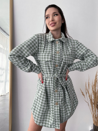 Сукня міні ISSA Plus модель 13764_mint - фото
