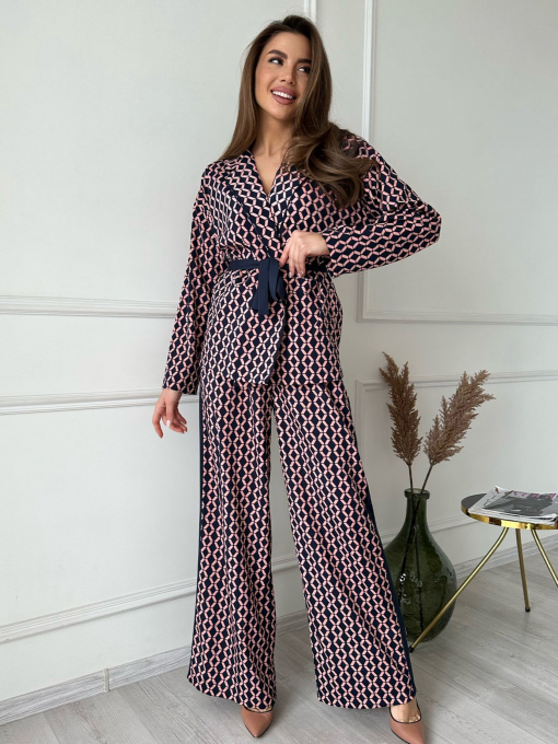 Костюм ISSA Plus модель 13765_blue Фото