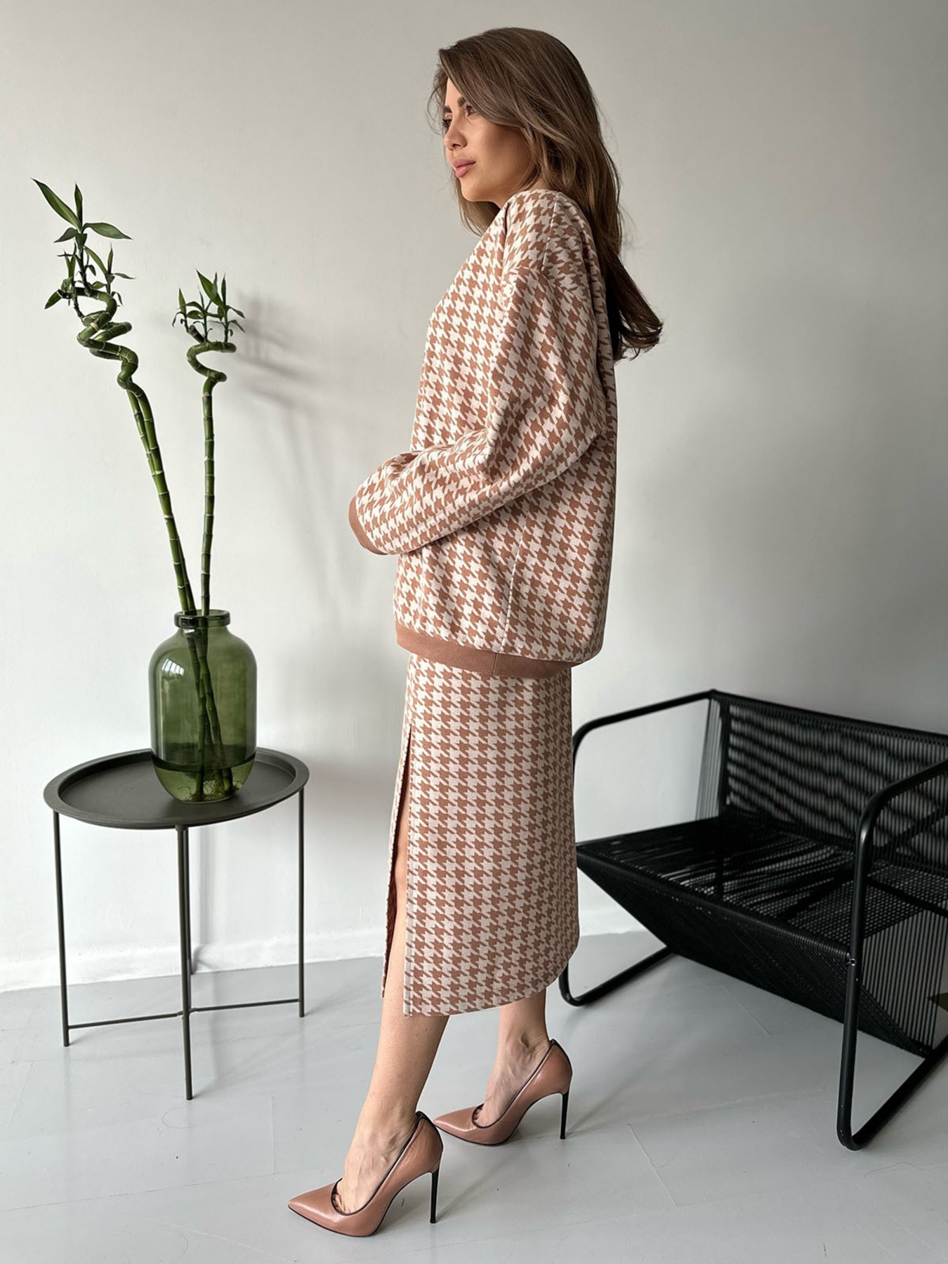 Костюм ISSA Plus модель 13769_beige Фото