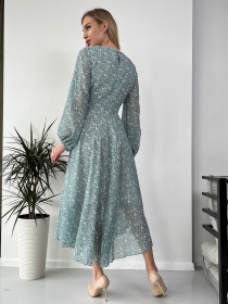 Сукня міді ISSA Plus модель 13770_mint Фото