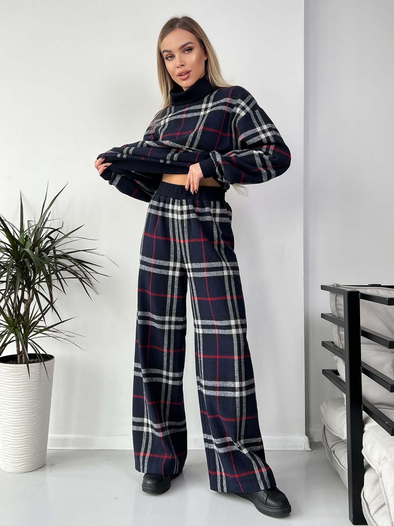 Костюм ISSA Plus модель 13771_blue Фото