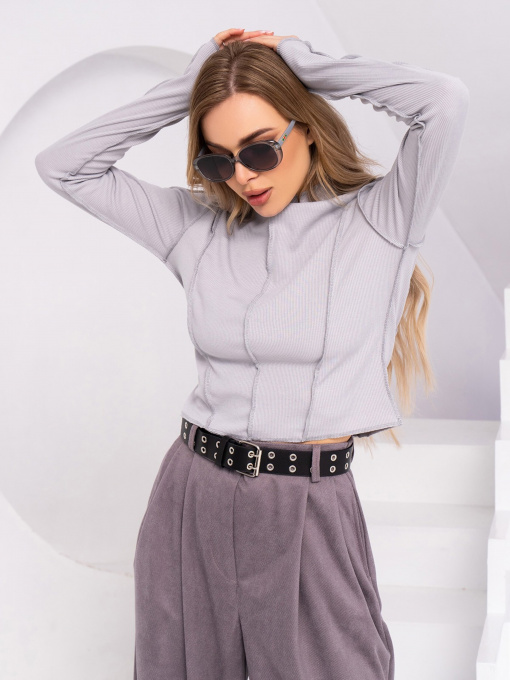 Водолазка ISSA Plus модель SA-447_grey Фото