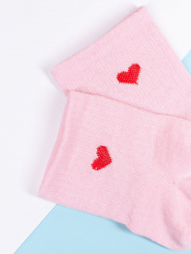 Носки ISSA Plus модель NS-255_pink Фото