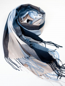 Шарф ISSA Plus модель SH-31_blue Фото