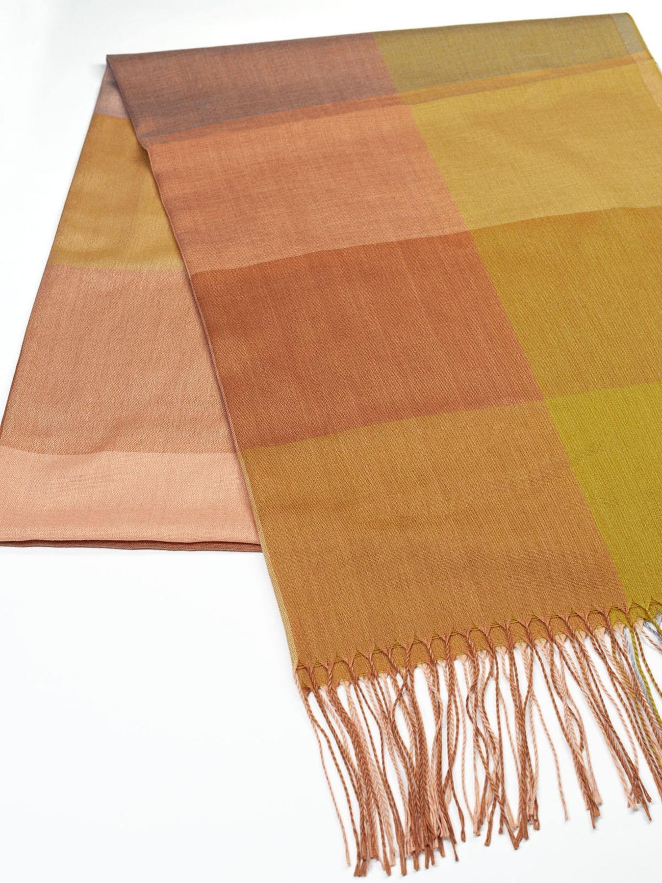 Шарф ISSA Plus модель SH-32_mustard Фото