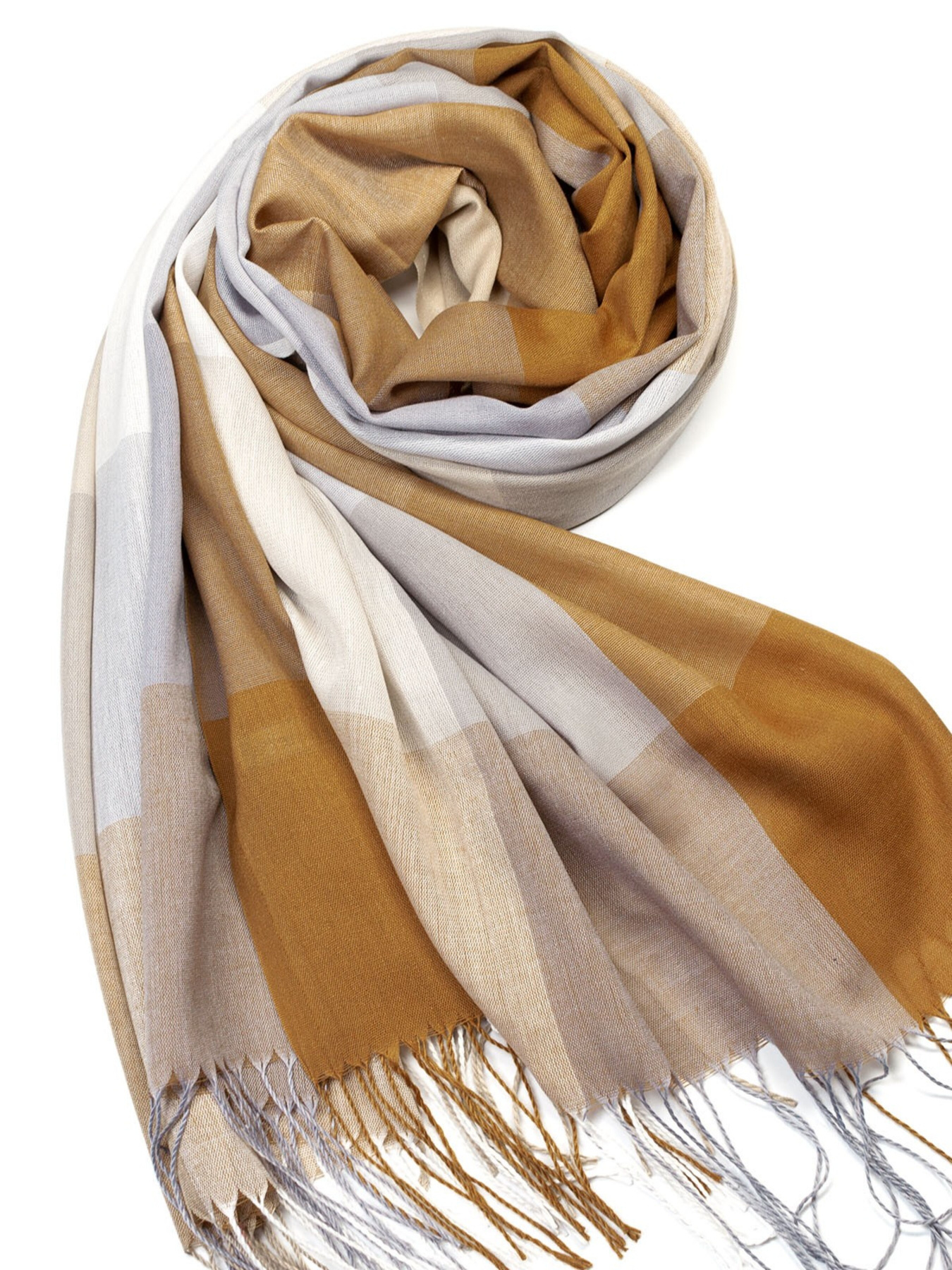 Шарф ISSA Plus модель SH-33_brown Фото