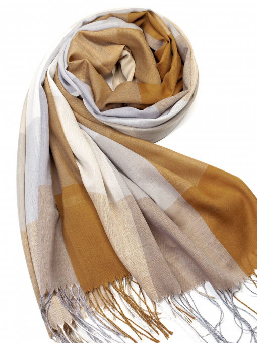 Шарф ISSA Plus модель SH-33_brown Фото