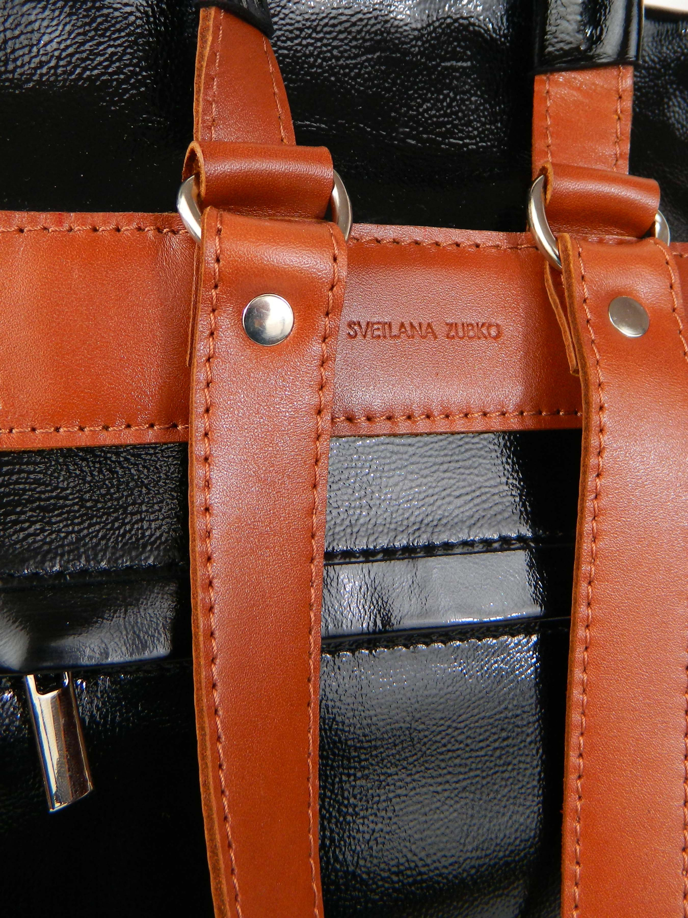 Повсякденний рюкзак Svitlana Zubko модель R04-01-lak-09 Повсякденний рюкзак Svitlana Zubko модель R04-01-lak-09 Фото