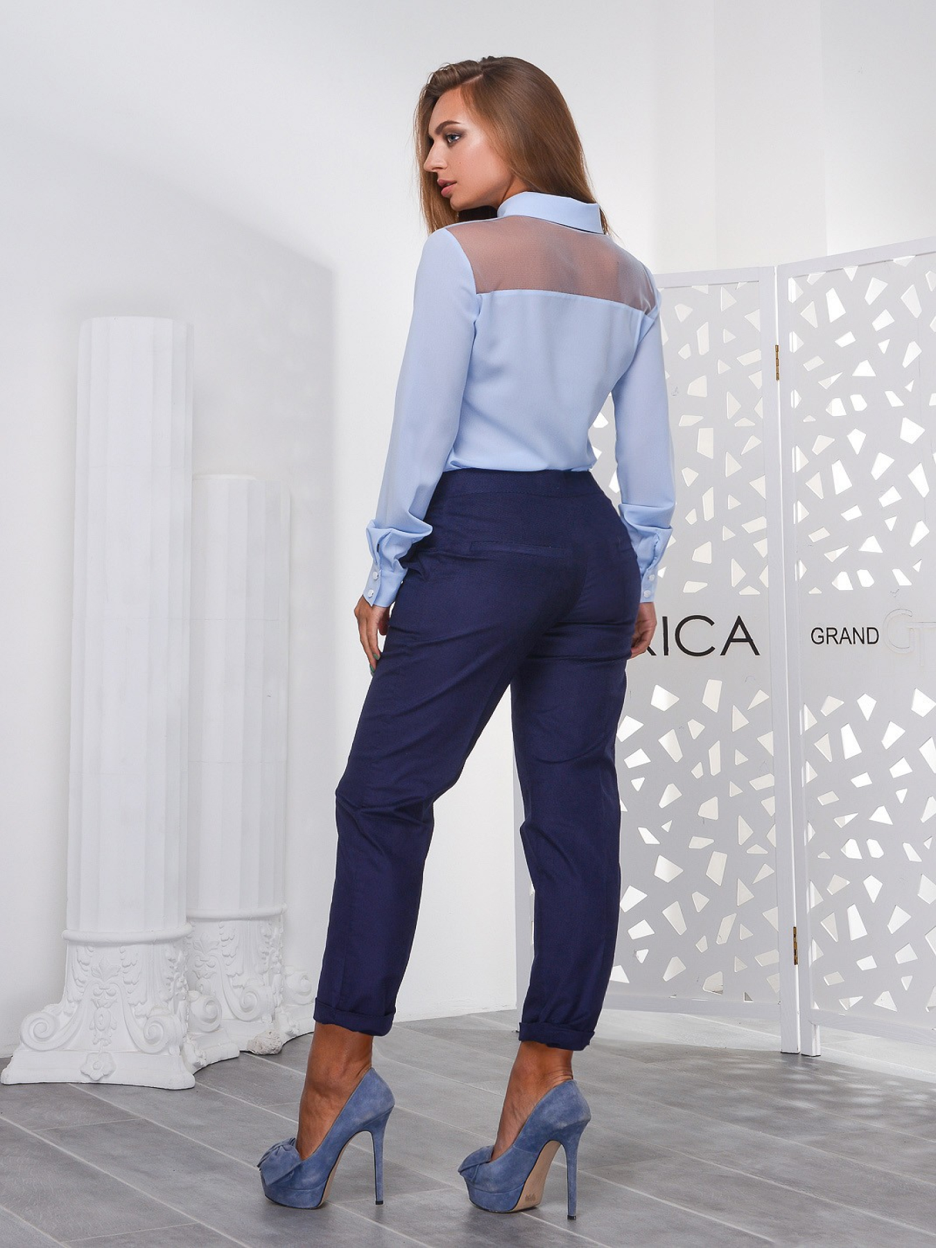 Повседневные штаны CARICA модель BR40922 Фото