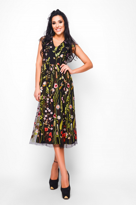 Платье миди CARICA модель KP101078 Фото