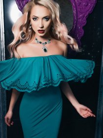 Платье макси CARICA модель KP586412 Фото