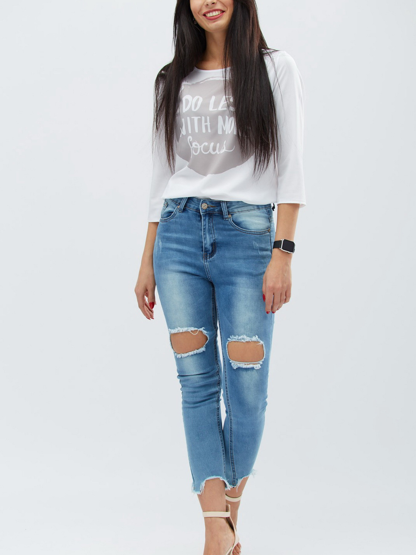 Скіні джинси CARICA модель 3102311 Фото