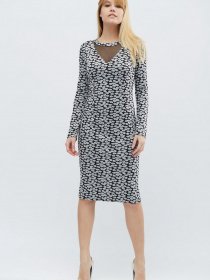 Платье миди CARICA модель KP58168 Фото