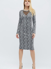 Сукня міді CARICA модель KP58168 Фото