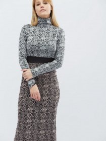 Платье миди CARICA модель KP59144 Фото