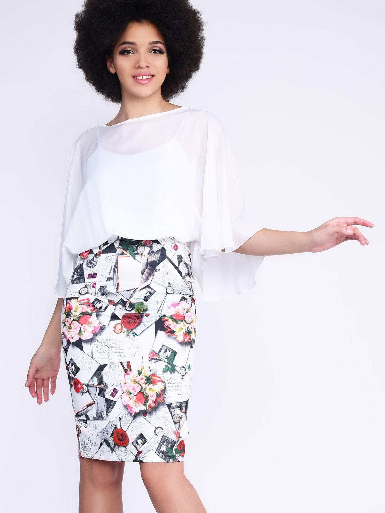 Платье мини CARICA модель KP58924 Фото