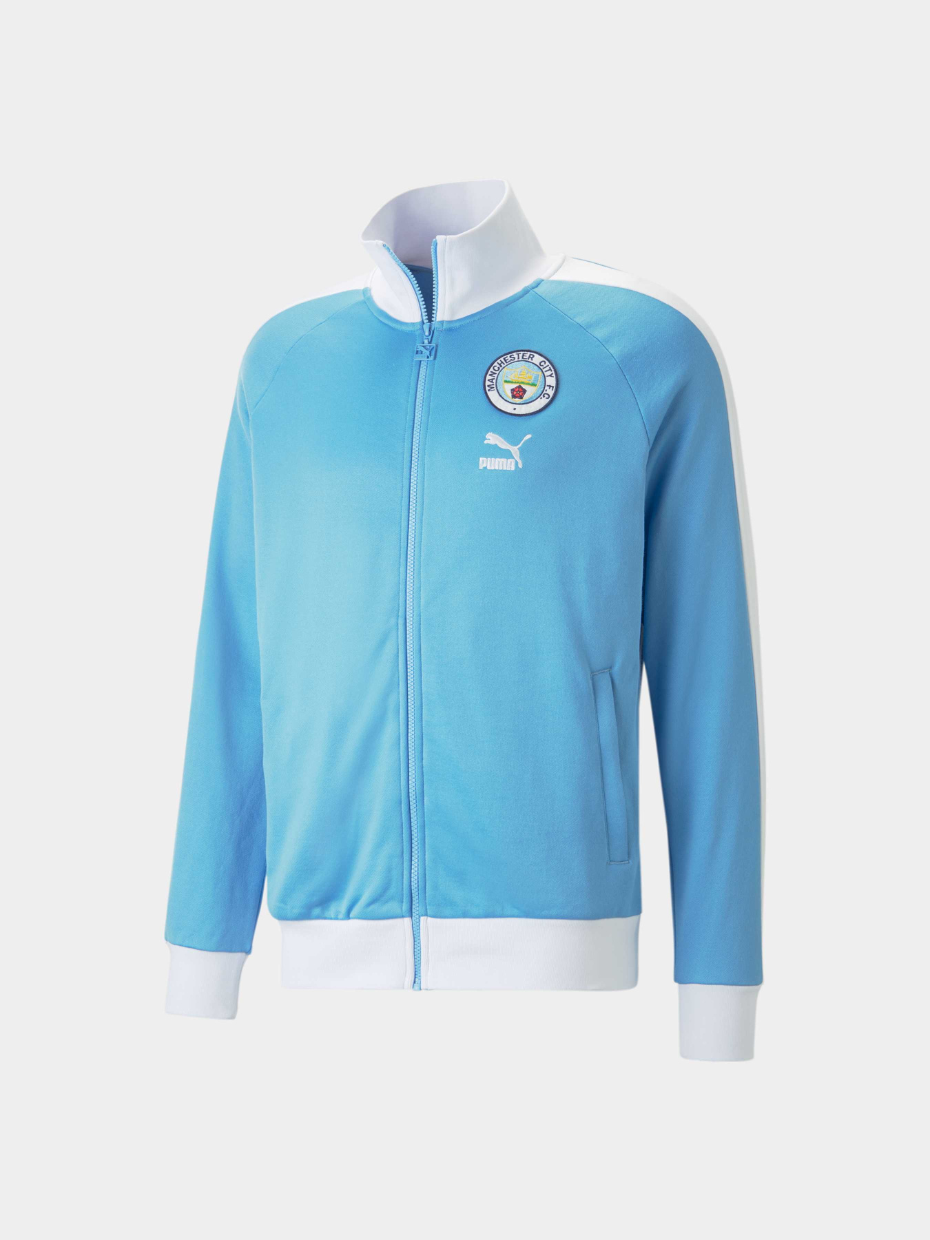 Худи и свитшоты PUMA Mcfc Ftblheritage T7 Jacket модель 769496 Худи и свитшоты PUMA Mcfc Ftblheritage T7 Jacket модель 769496 Фото