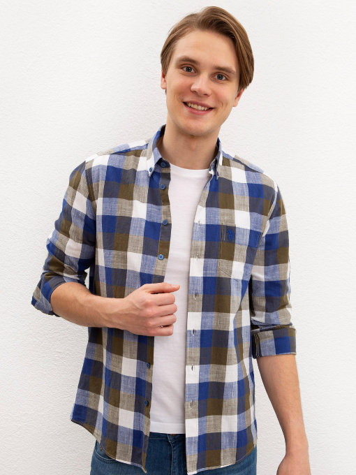 Рубашка US Polo модель G081GL004.000.988126.VR027 Фото