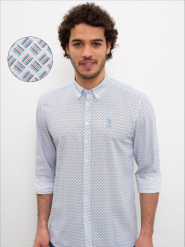 Рубашка US Polo модель G081GL004.000.987947.VR051 Фото