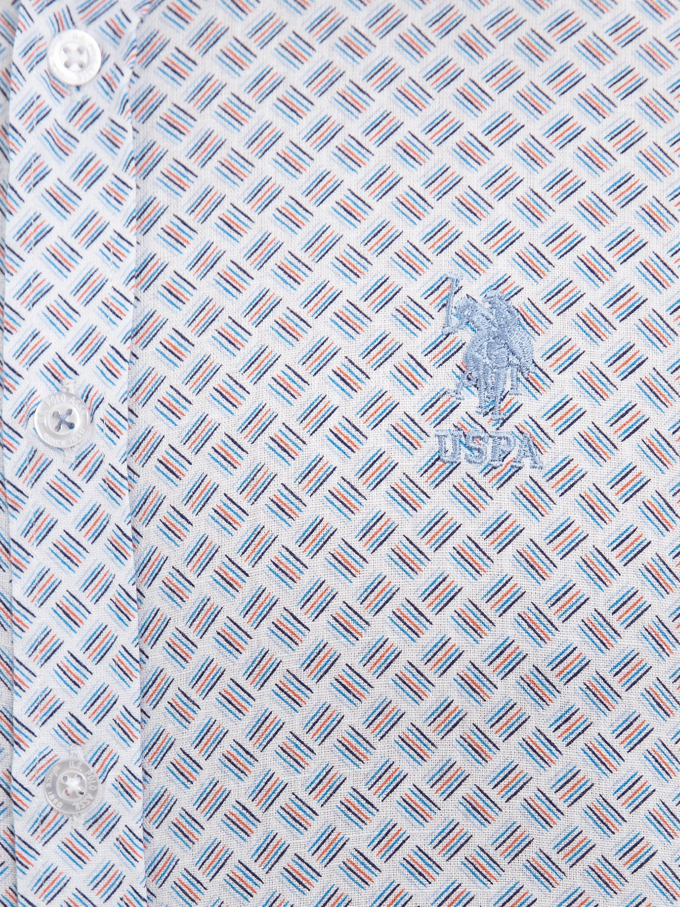 Рубашка повседневная US Polo модель G081GL004.000.987947.VR051 Фото