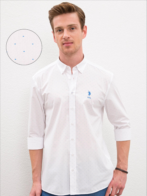Рубашка US Polo модель G081GL004.000.991172.VR077 Фото